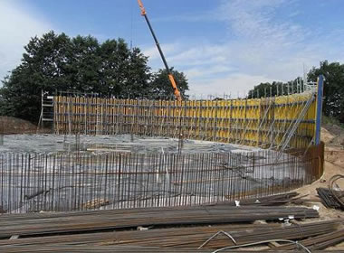 Rückhalte- und Ausgleichsbecken in Klein Nordende